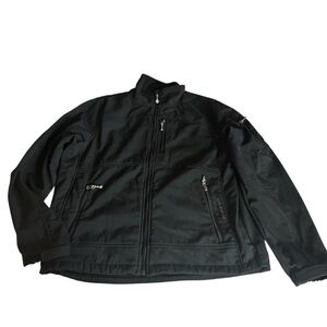 Black Diamond Women’s Softshell Jacket Medium Full Zip Fleece Lined Hiking Black